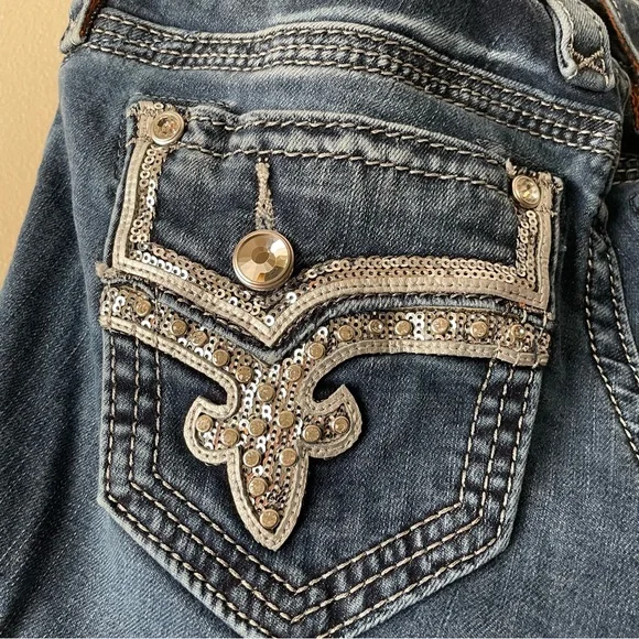 Rock Revival Betty Bootcut Jeans Women’s 24 - Picture 9 of 16